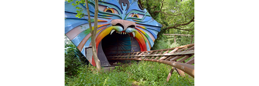 Picture from the abandoned Spreepark