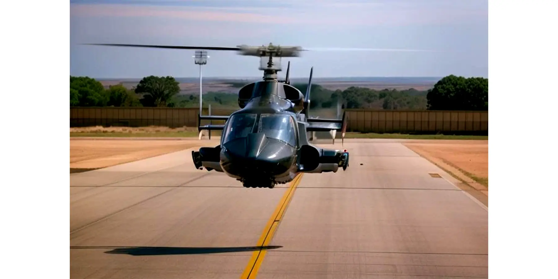 Picture of Airwolf helicopter