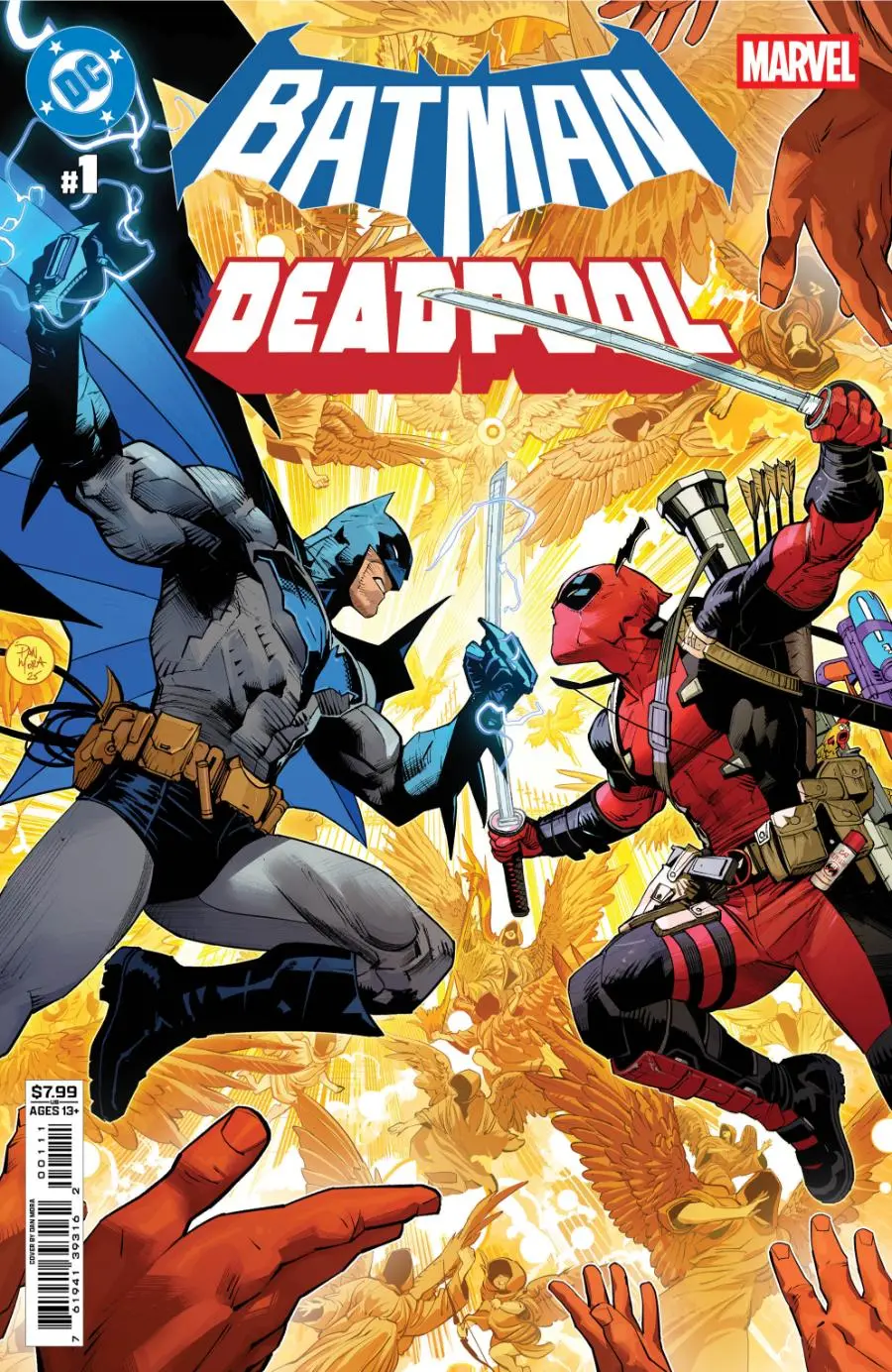 Cover for Batman/Deadpool #1