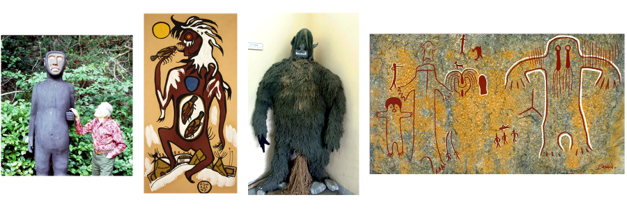 Stick Man, Wendigo, Yeti, Hairy Man