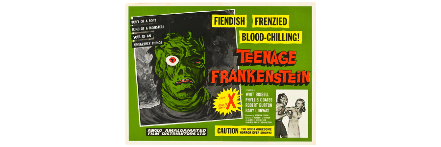 Poster for I Was a Teenage Werewolf