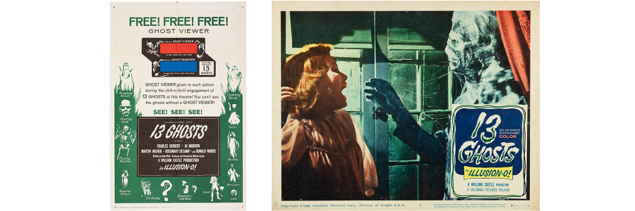 Posters for 13 Ghosts 1960