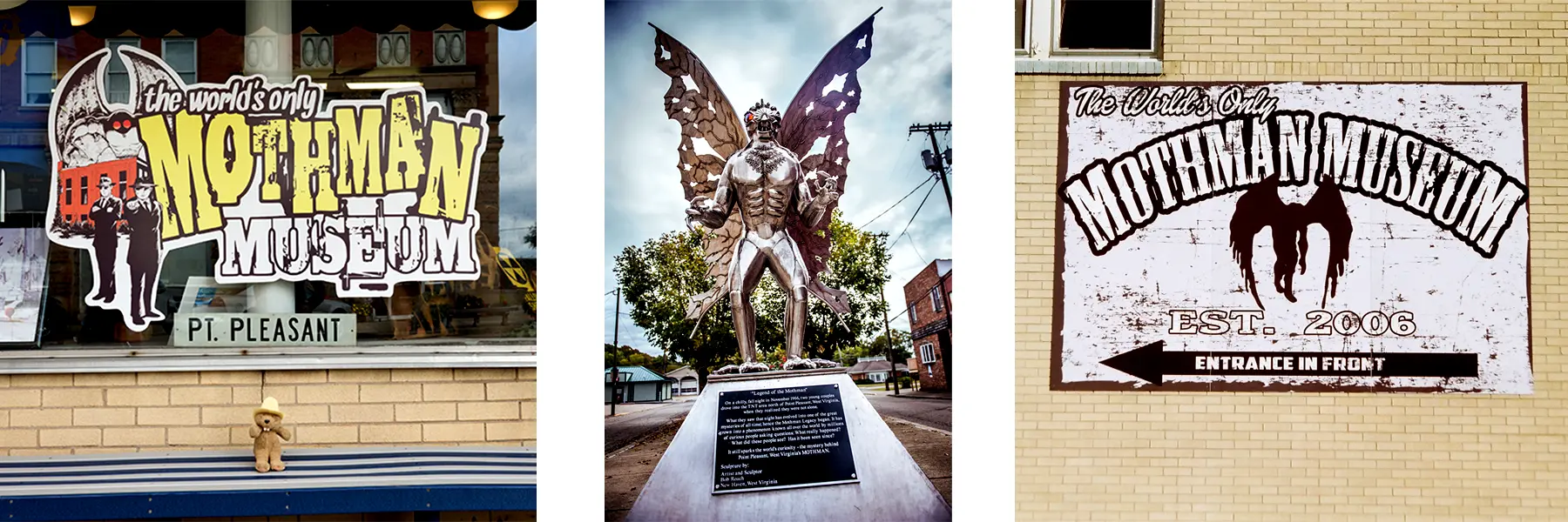 Pictures of the Mothman Museum