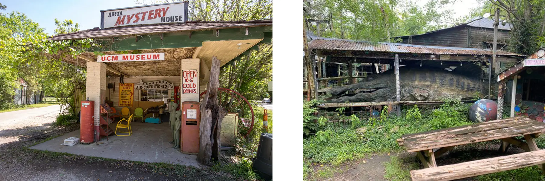 Photos from the Abita Mystery House and the Bassigator