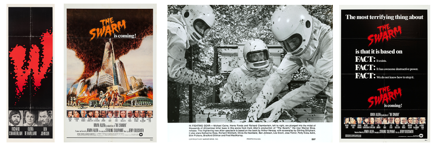 Posters and movie still for The Swarm
