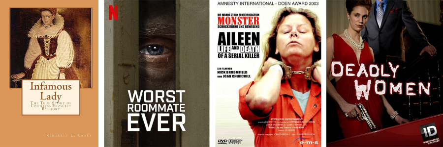 Movies and books about female serial killers