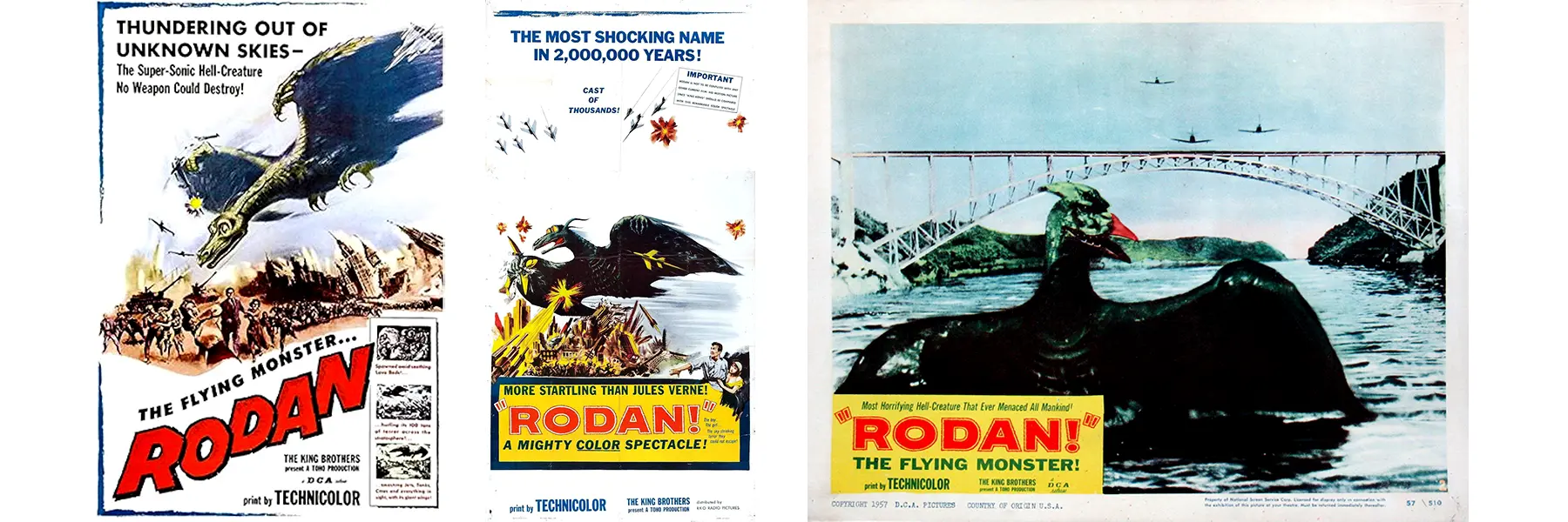 Posters for Rodan (1956)