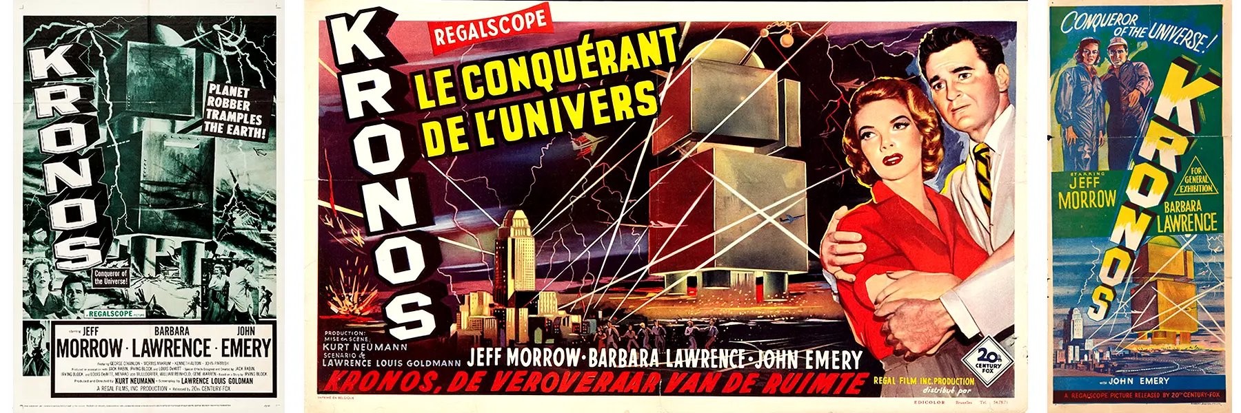 Posters for Kronos (1957)