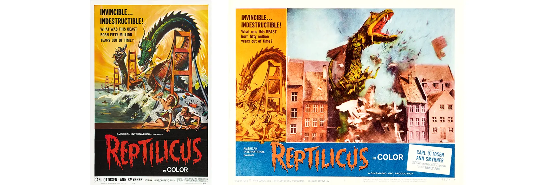 Posters for Reptilicus (1959)