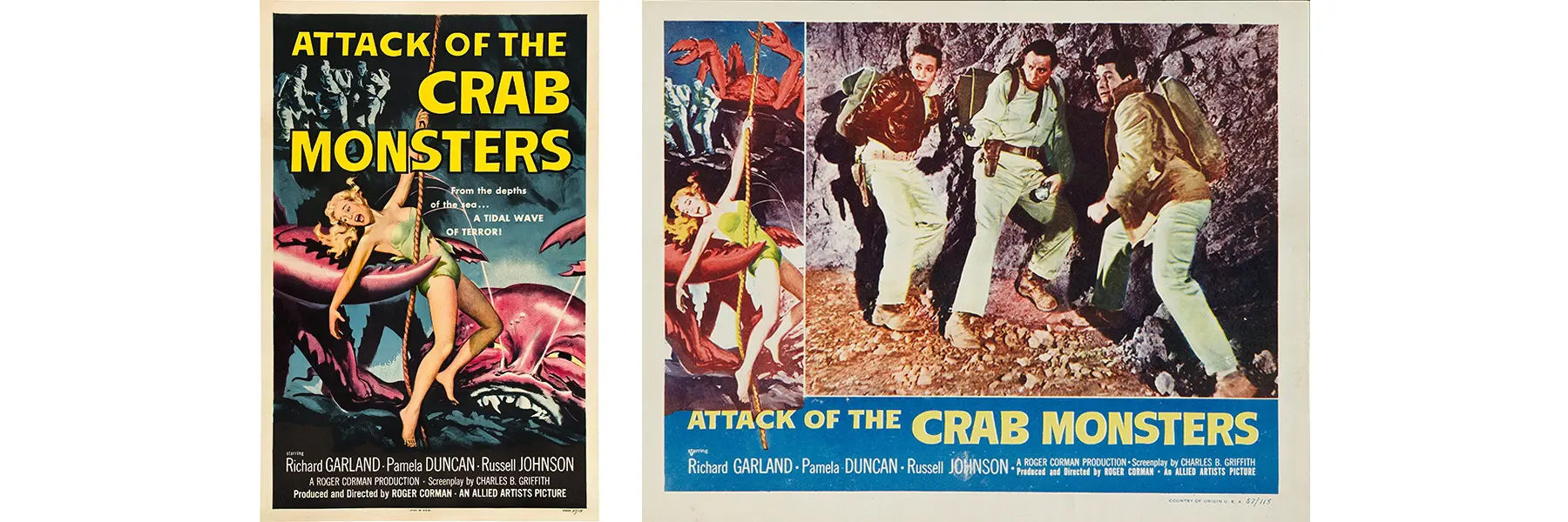 Posters for Attack of the Crab Monsters