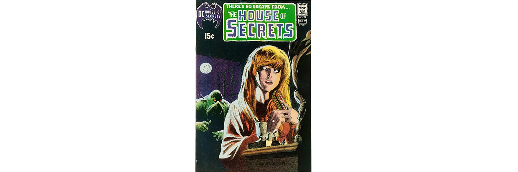 Comic book cover for House of Secrets 92