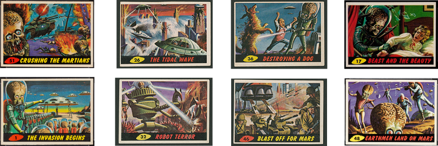 Topps Mars Attacks Trading Cards
