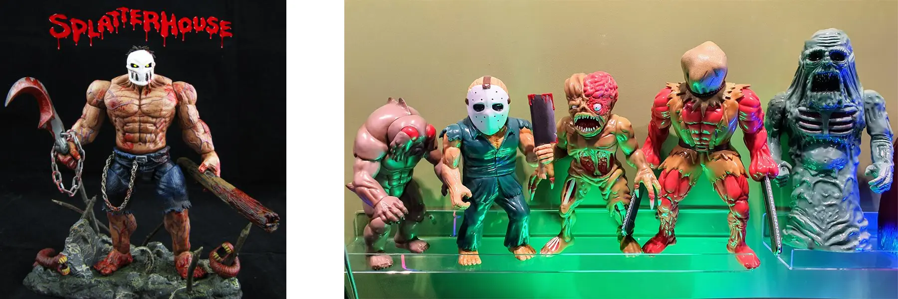 Splatterhouse action figures