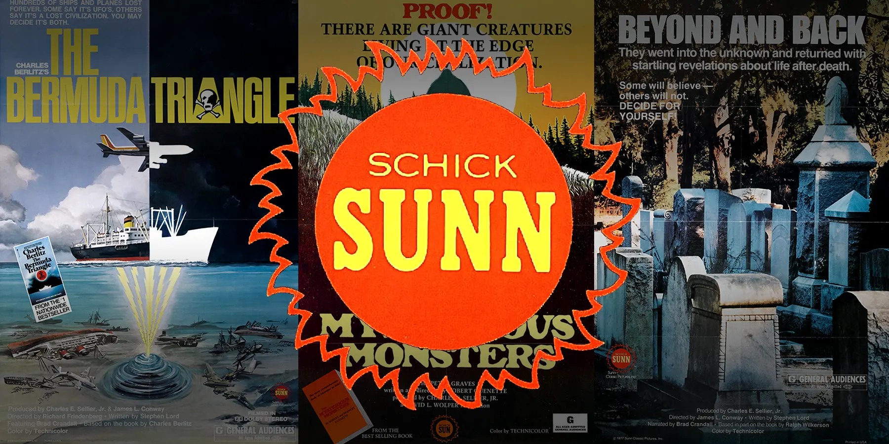Posters from Schick Sunn Classics movies