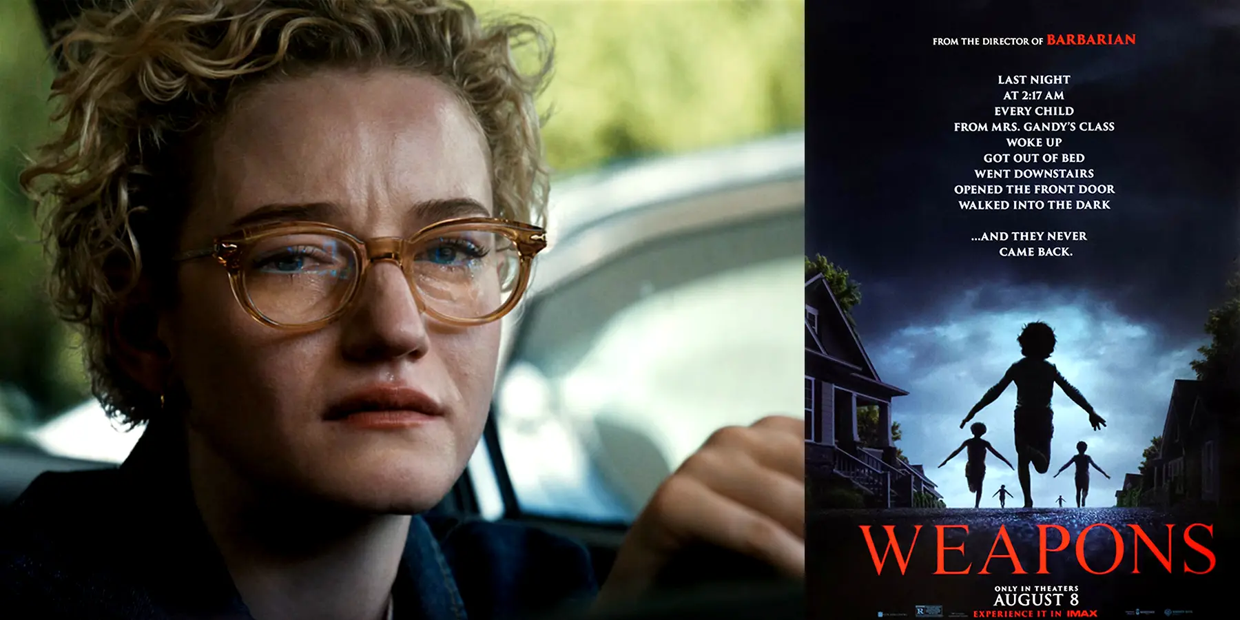 Banner image for "Weapons" movie 2025